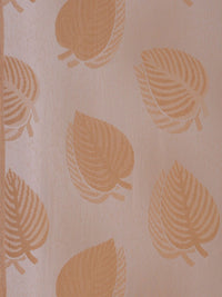HOSTA HOMES Brown Floral Window Curtain