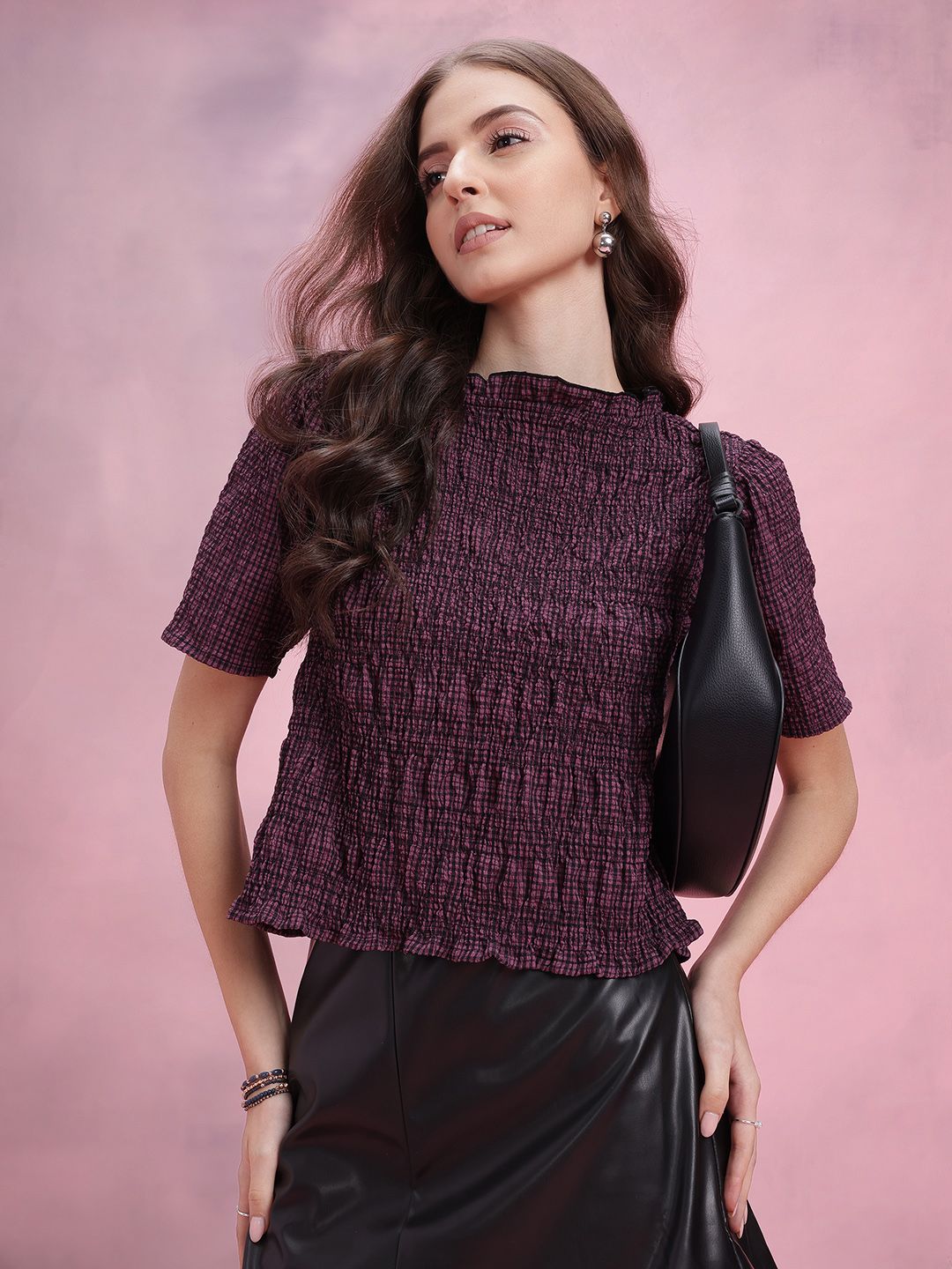 DressBerry Checked Top