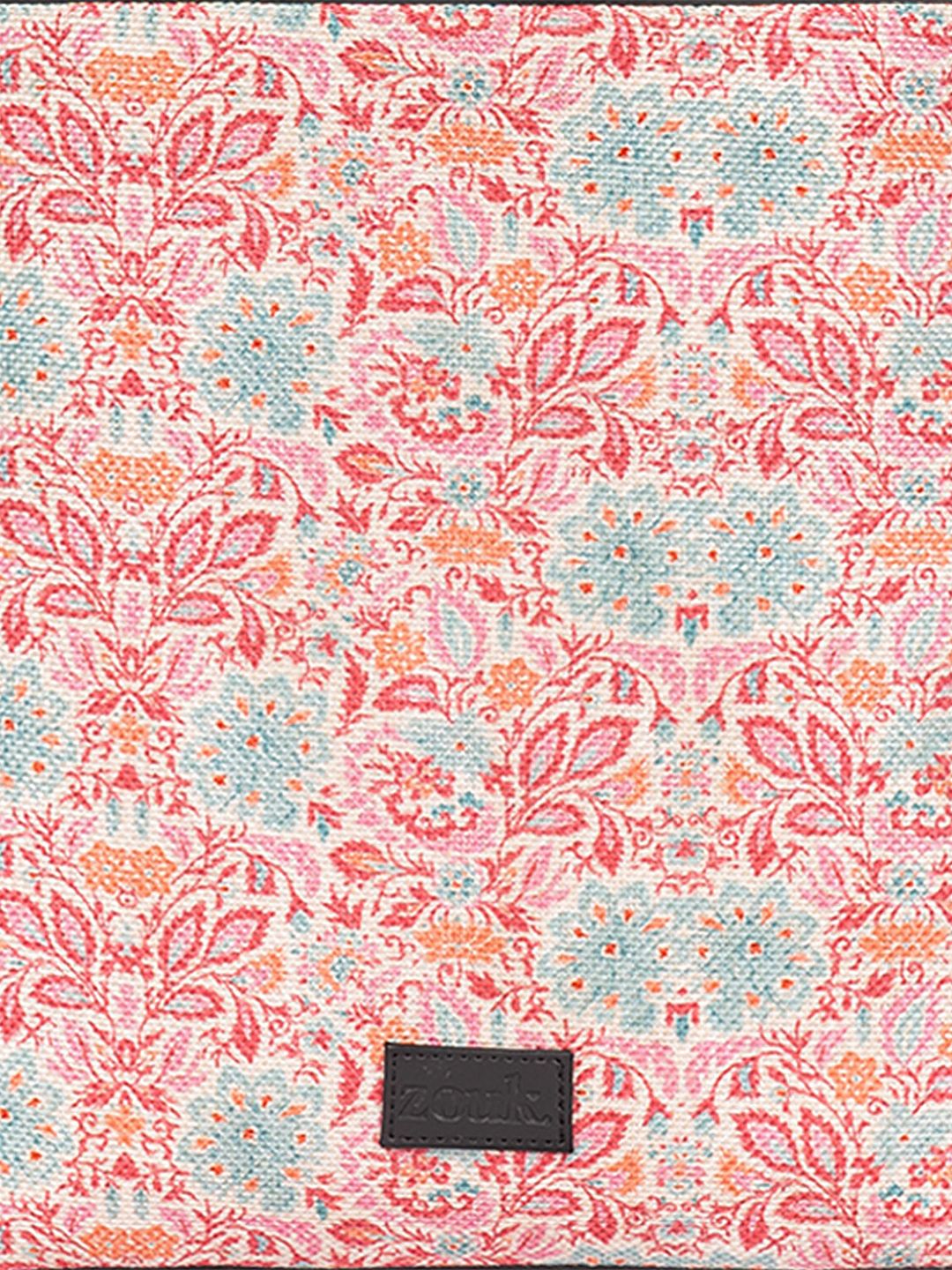 ZOUK Mangalore Blossoms Printed Water Resistance Backpack Up To 16 Inch