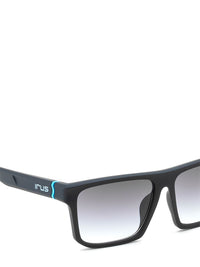 IRUS by IDEE Men Square Sunglasses with UV Protected Lens IRS1359C1SG