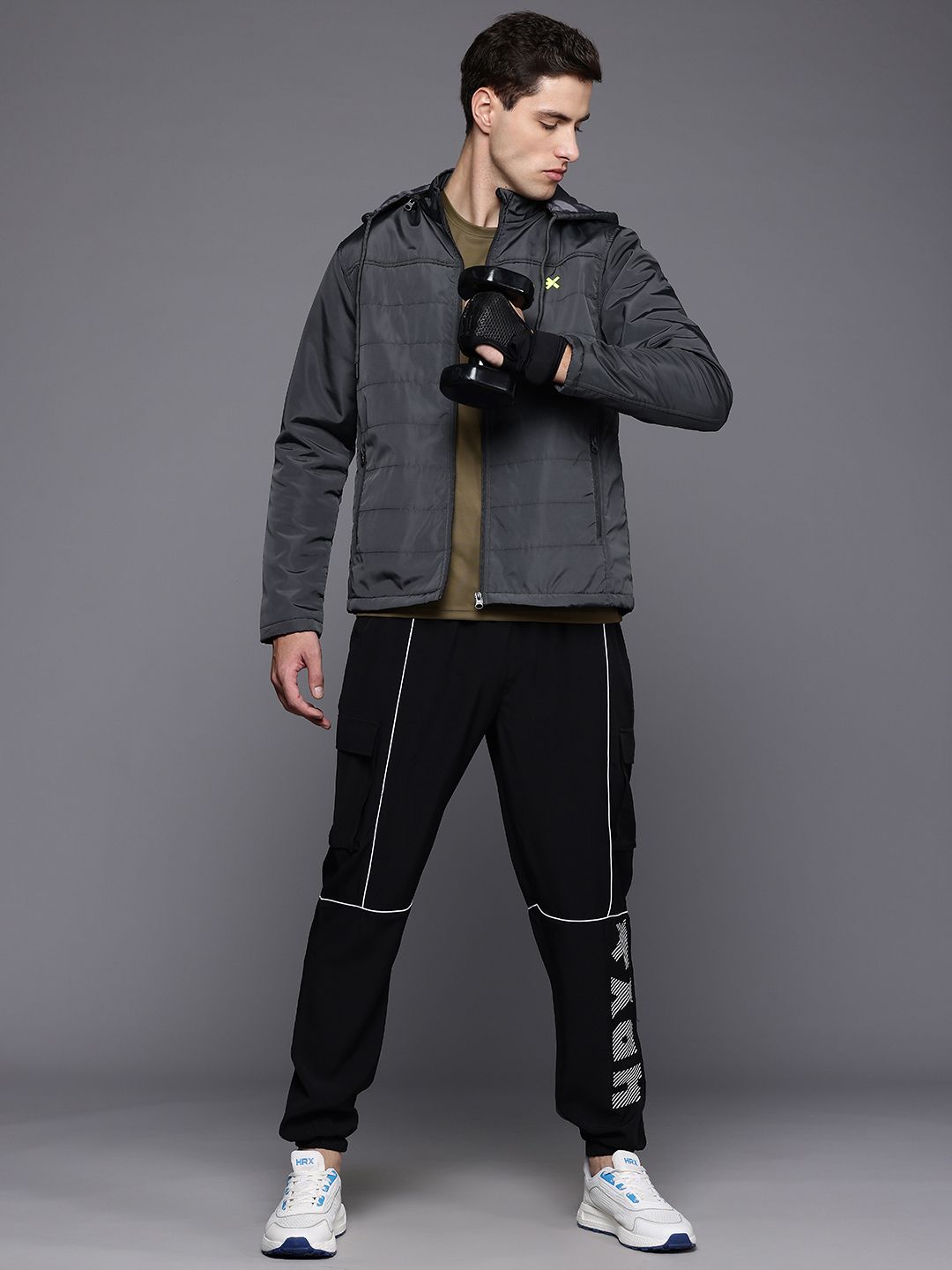 HRX by Hrithik Roshan Rapid-Dry Training Padded Jacket