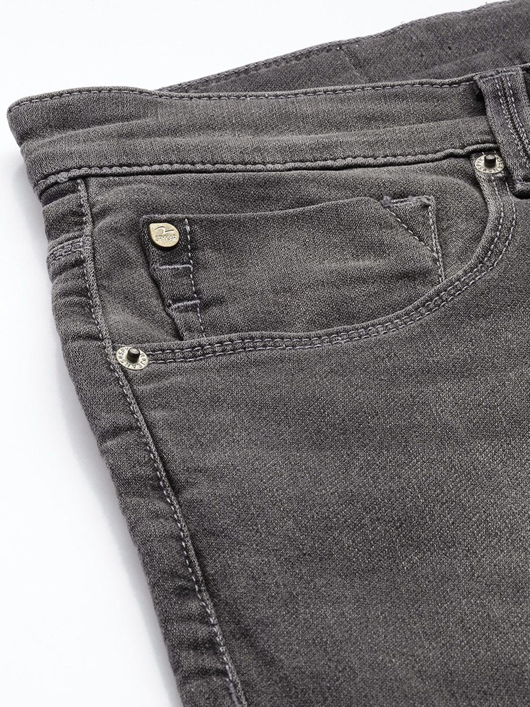SPYKAR Men Slim Fit Low-Rise Light Fade Stretchable Jeans