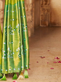 Saree mall Ethnic Motifs Woven Design Zari Kanjeevaram Sarees