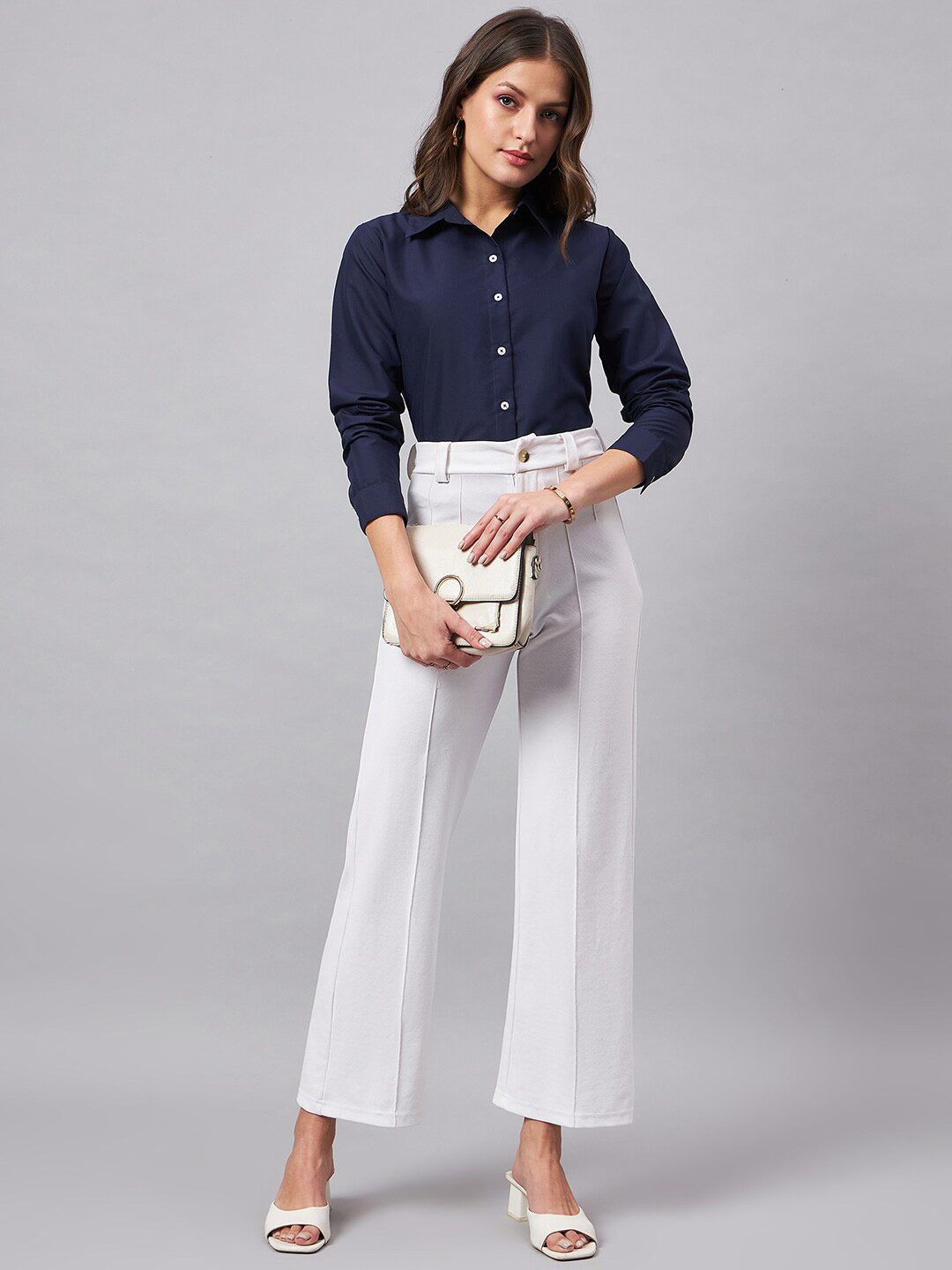 Style Quotient Smart Long Sleeves Opaque Formal Shirt
