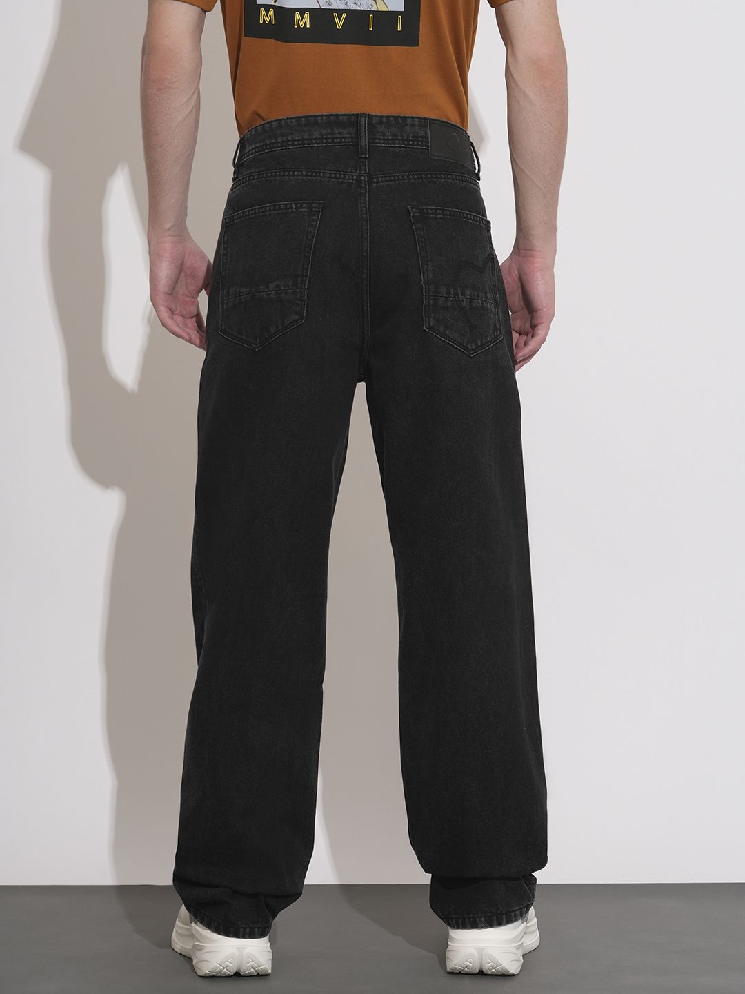 Being Human Men Anti Fit Mildly Distressed Light Fade Jeans