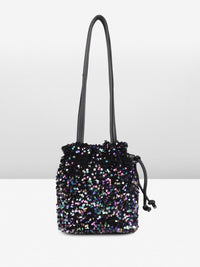 DressBerry Embellished Bucket Shoulder Bag