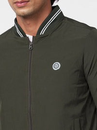 SPYKAR Mock Collar Bomber Jacket