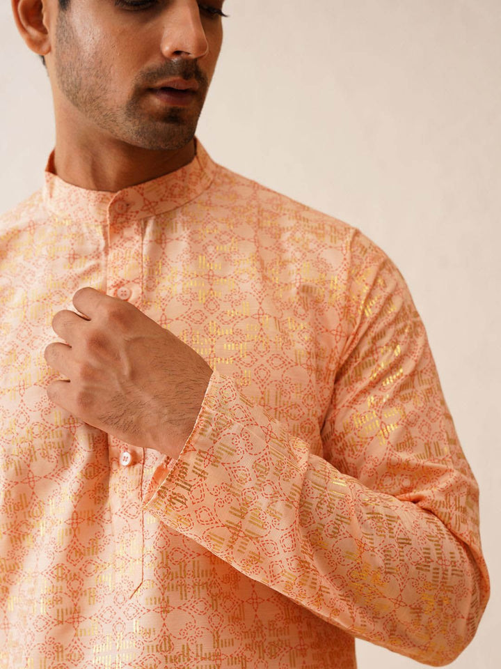 SOJANYA Printed Regular Pure Cotton Kurta with Churidar