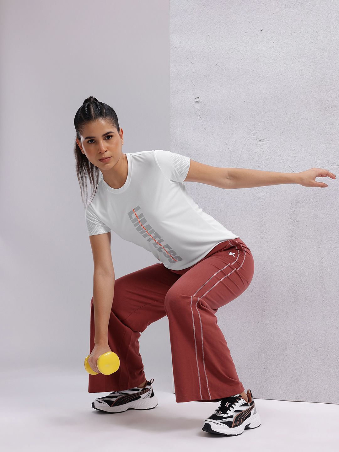 HRX by Hrithik Roshan Women Printed Rapid-Dry Training T-shirt