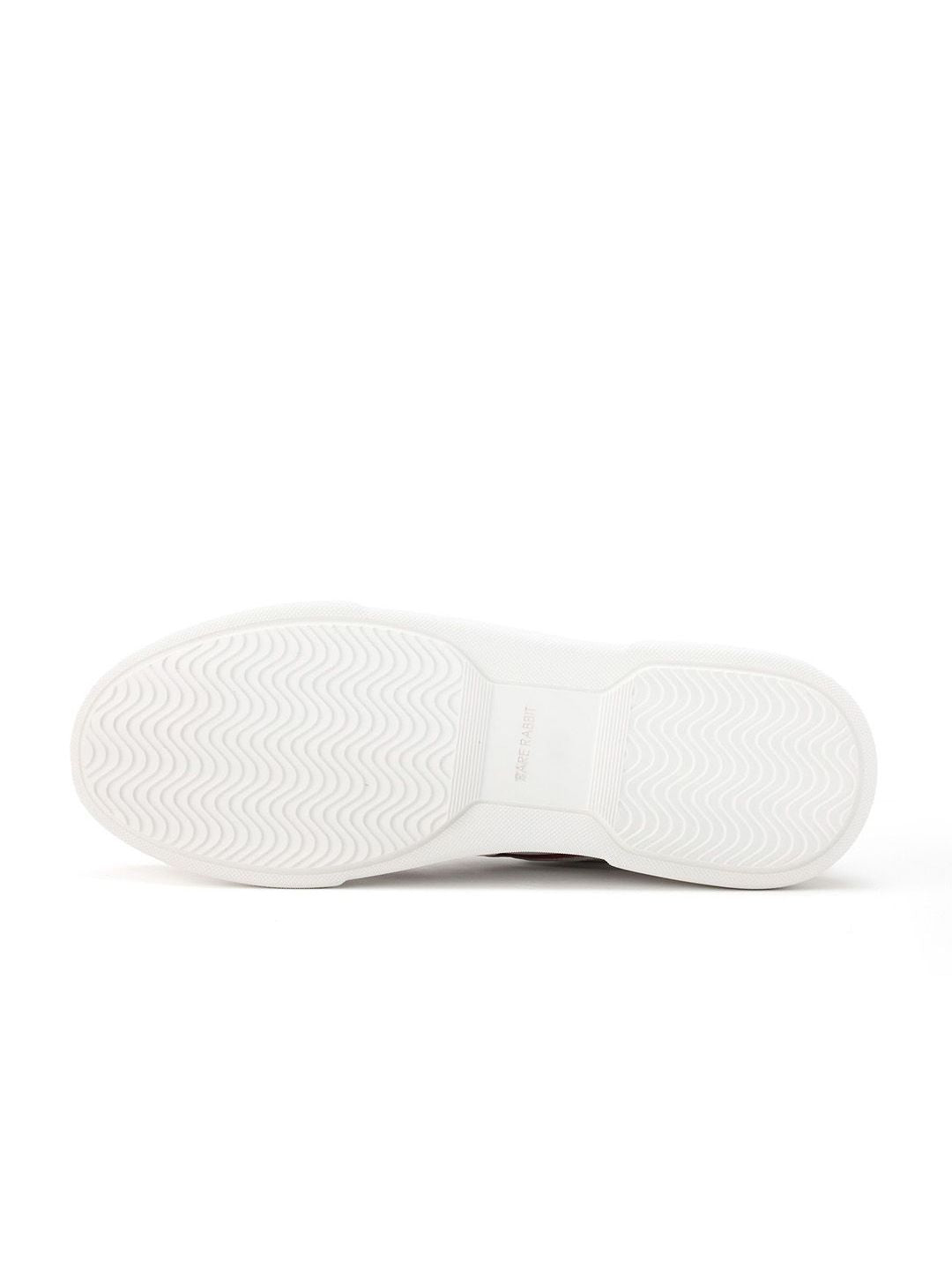 Cygnos Rabbit RARE RABBIT Men Cygnus Pro Colourblocked Leather Sneakers – Myntra ...