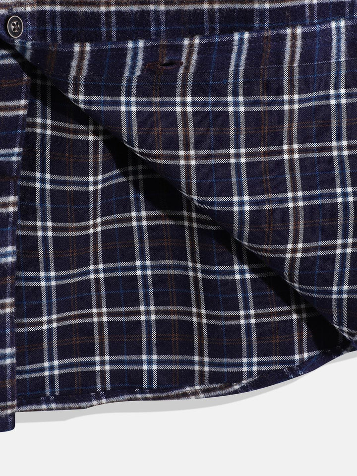 Monte Carlo Boys Checked Casual Smart Fit Shirt