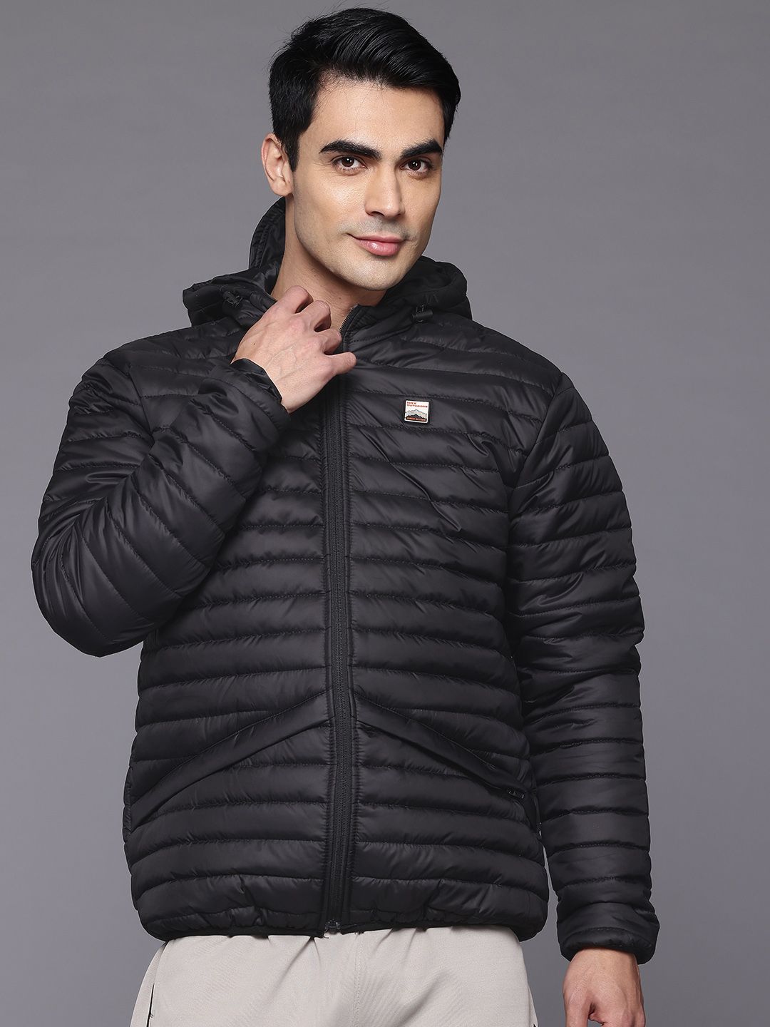 HRX by Hrithik Roshan Hooded Padded Jacket