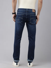SPYKAR Men Skinny Slim Fit Low-Rise Heavy Fade Stretchable Jeans