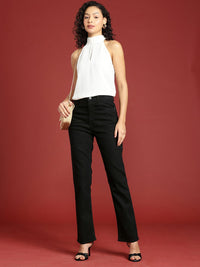all about you Women Straight Fit High-Rise Stretchable Jeans