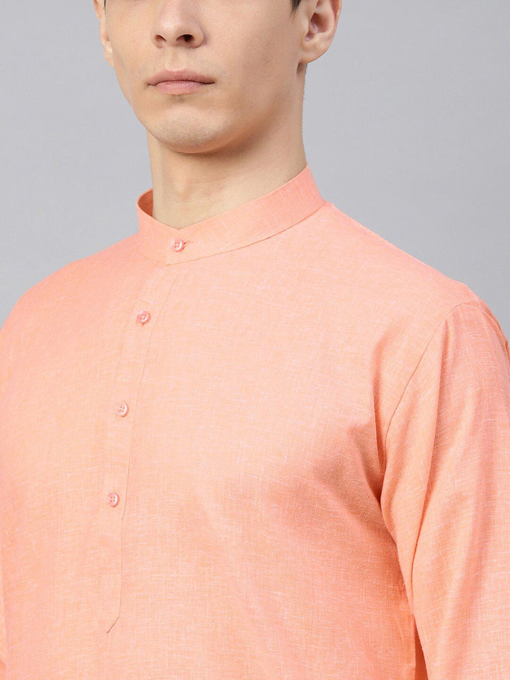 SOJANYA Mandarin Collar Straight Kurta