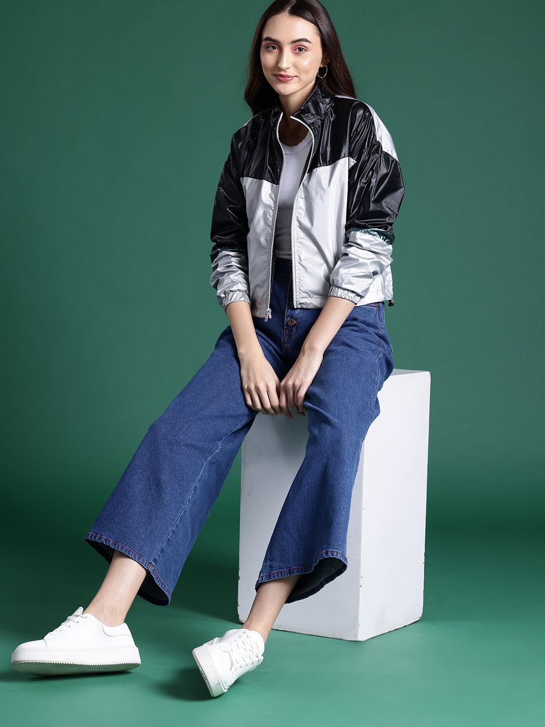 DressBerry Colourblocked Tailored Jacket