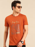 Being Human Printed Pure Cotton T-shirt