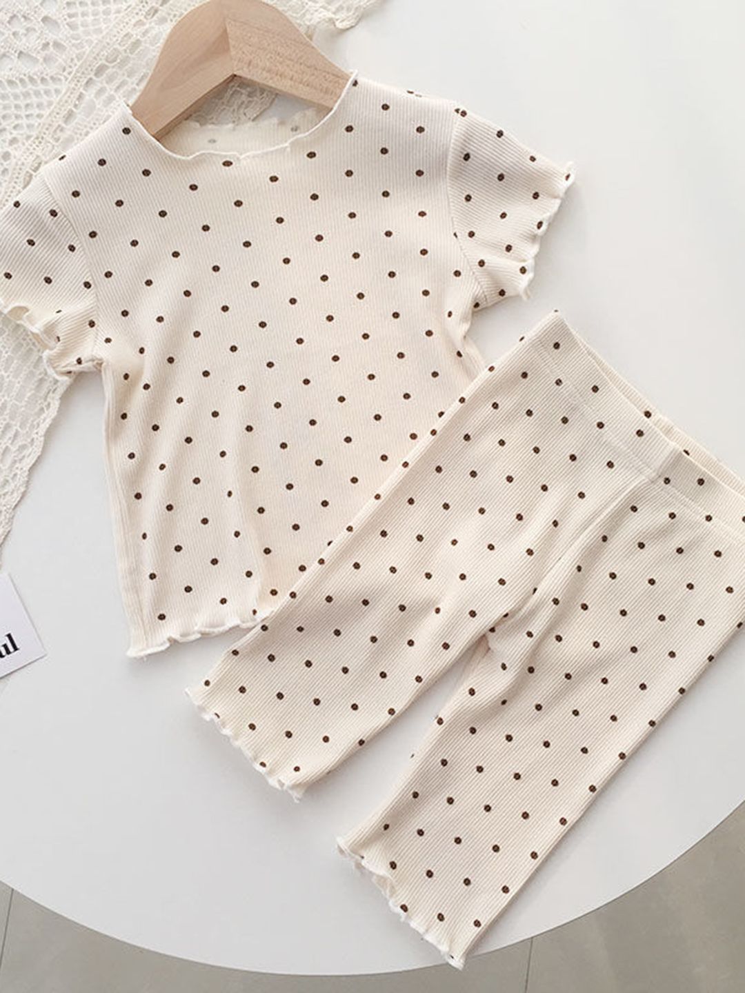 YK Printed T-shirt with Trousers