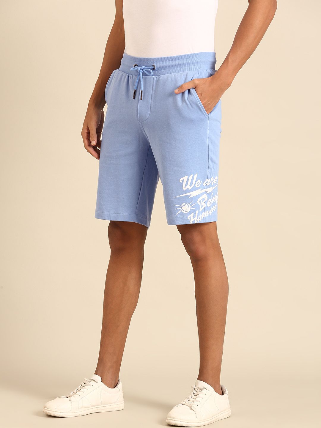 Being Human Men Printed Regular Shorts