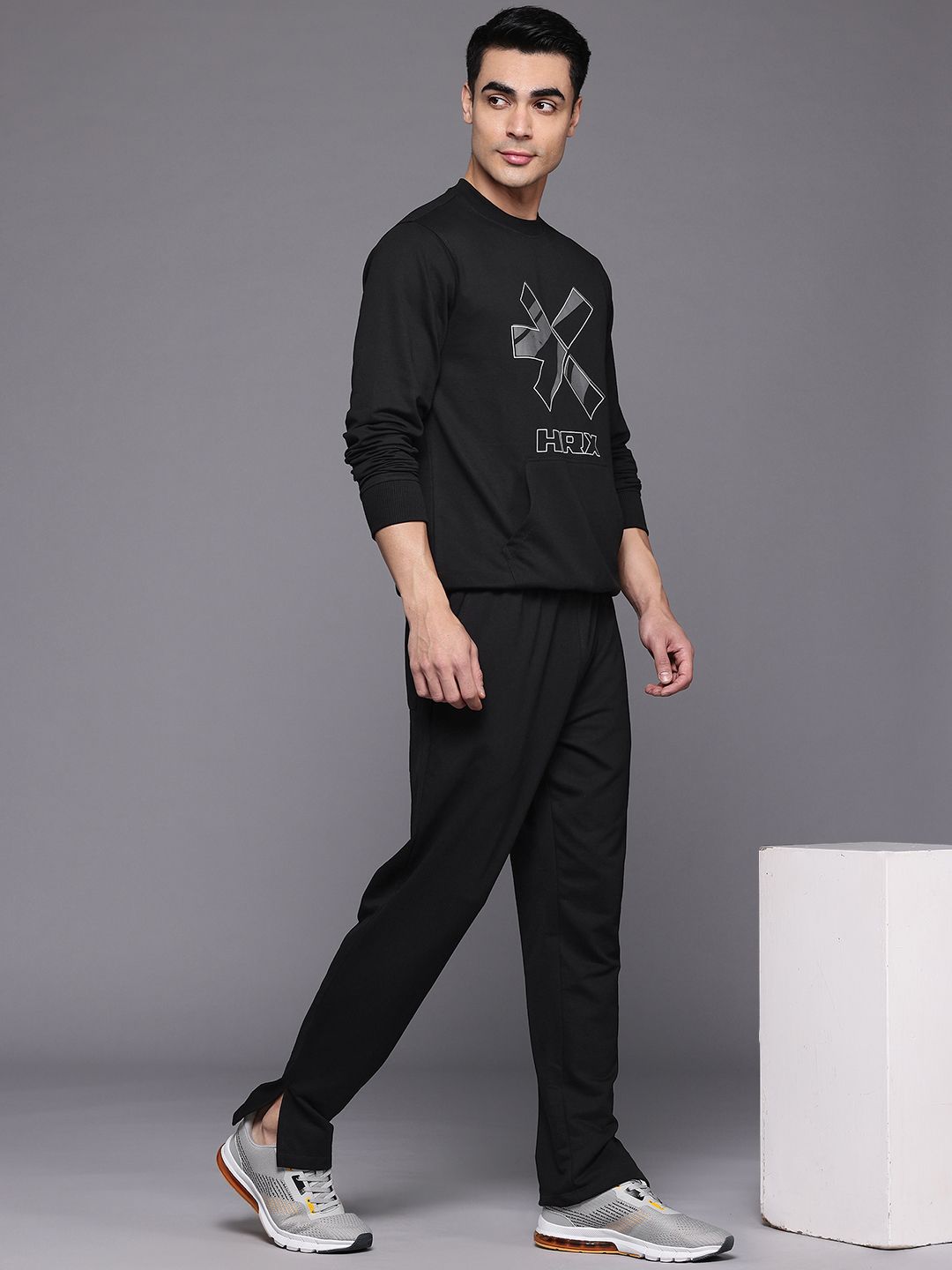 HRX by Hrithik Roshan Brand Logo Printed Lifestyle Tracksuit