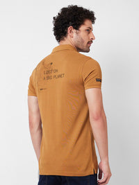 SPYKAR Polo Collar Cotton Slim Fit T-shirt