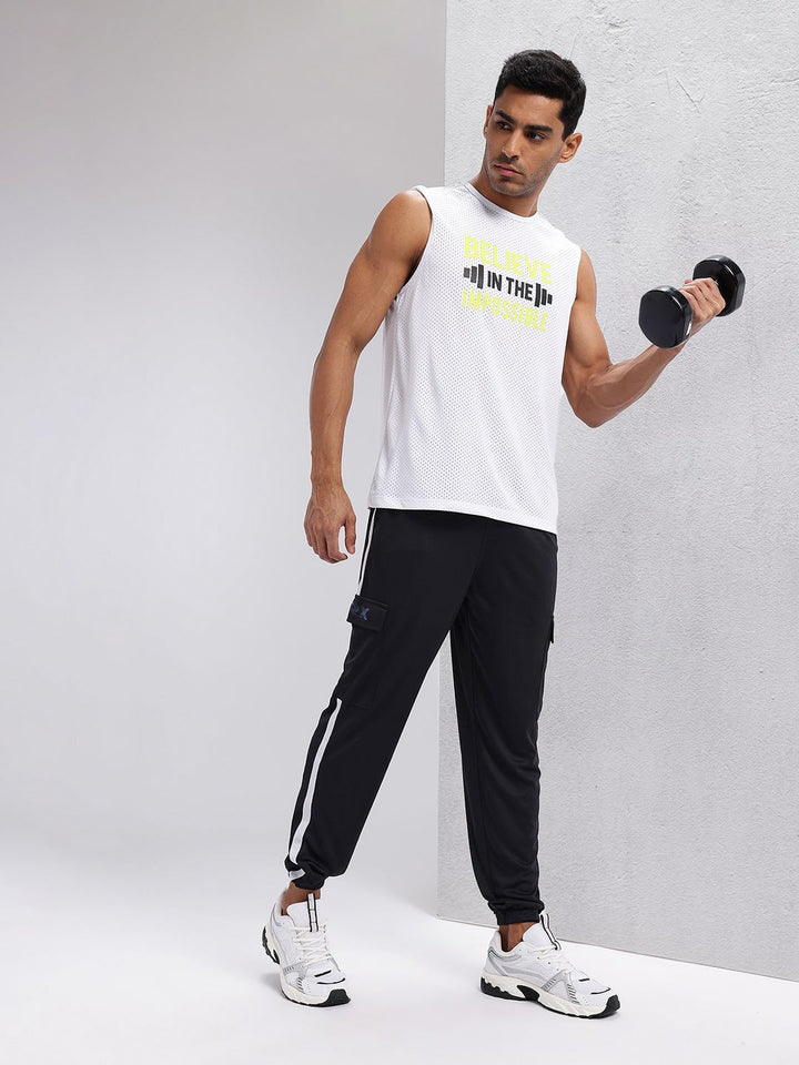 HRX by Hrithik Roshan Men Mid-Rise Rapid-Dry Training Joggers