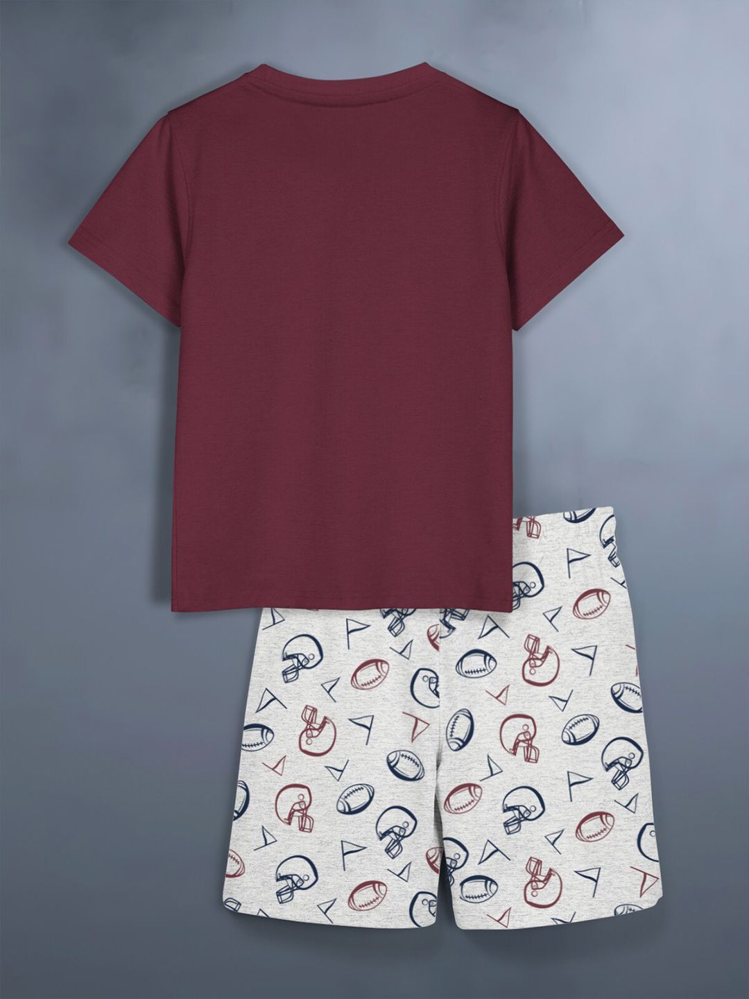 HELLCAT Boys Pack Of 2 Printed T-shirt with Shorts