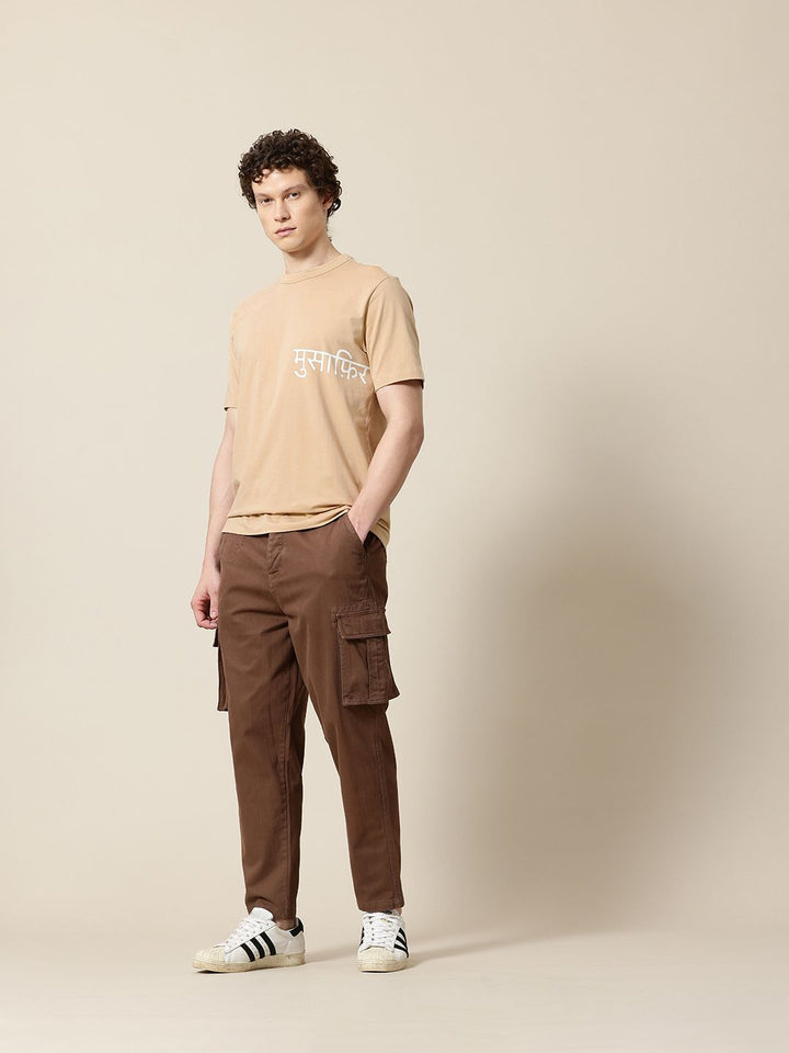 Mr Bowerbird Typography Printed Pushtaini Musafir T-shirt