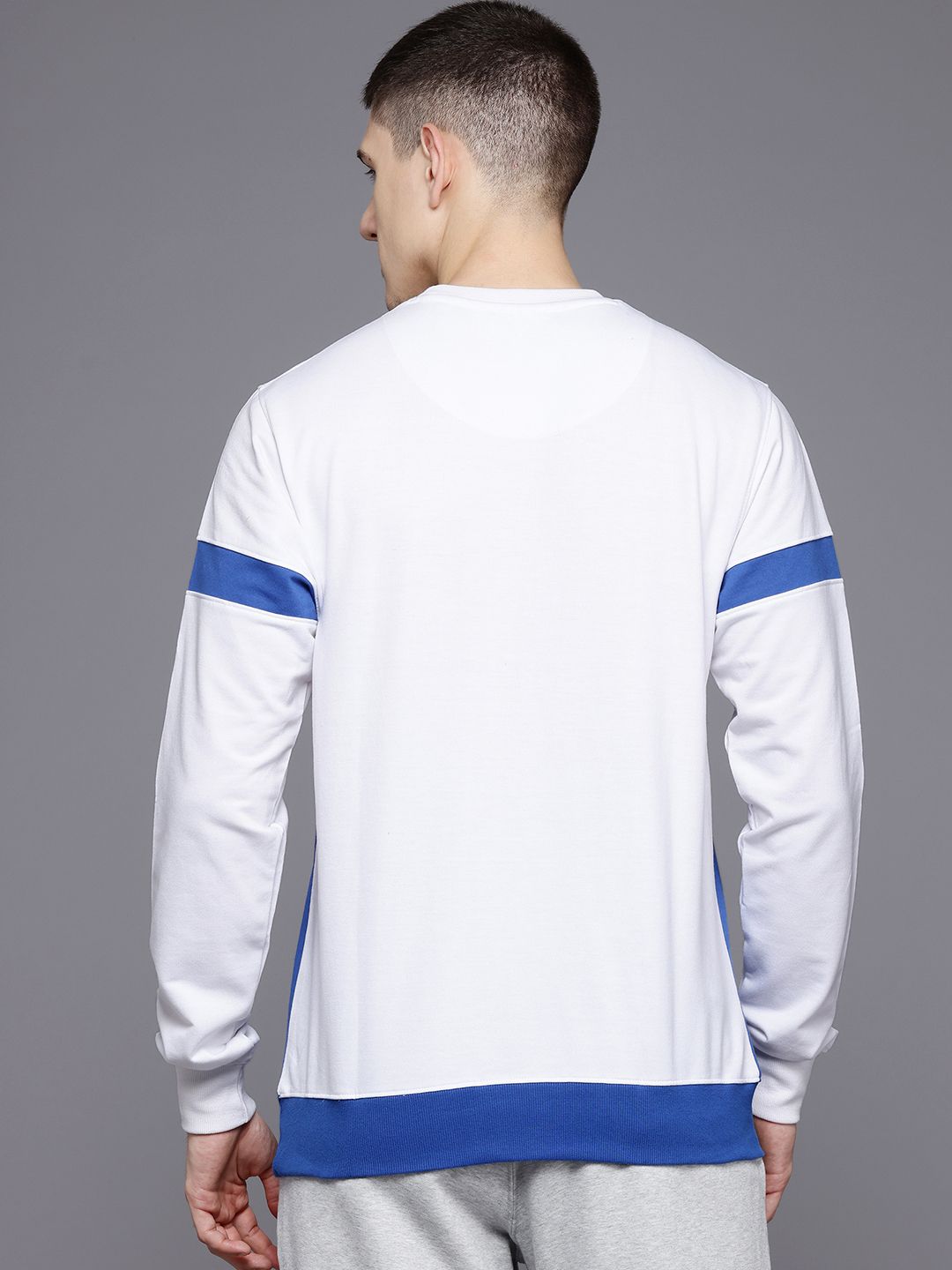 HRX by Hrithik Roshan Colourblocked Pullover Sweatshirt