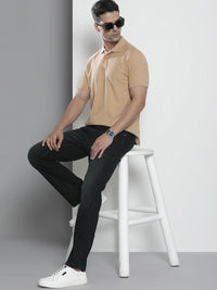 The Indian Garage Co Men Bootcut Light Fade Stretchable Jeans