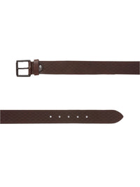 SPYKAR Men Brown Textured Leather Belt