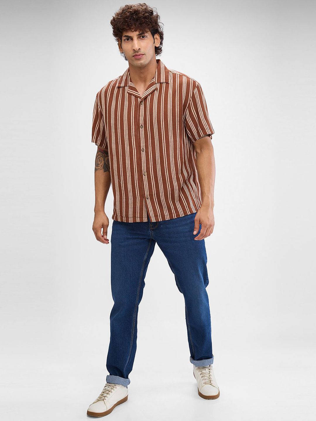SPYKAR Men Mid Rise Clean Look Stretchable Jeans