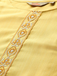 Anouk Yoke Design Embroidered Kurta