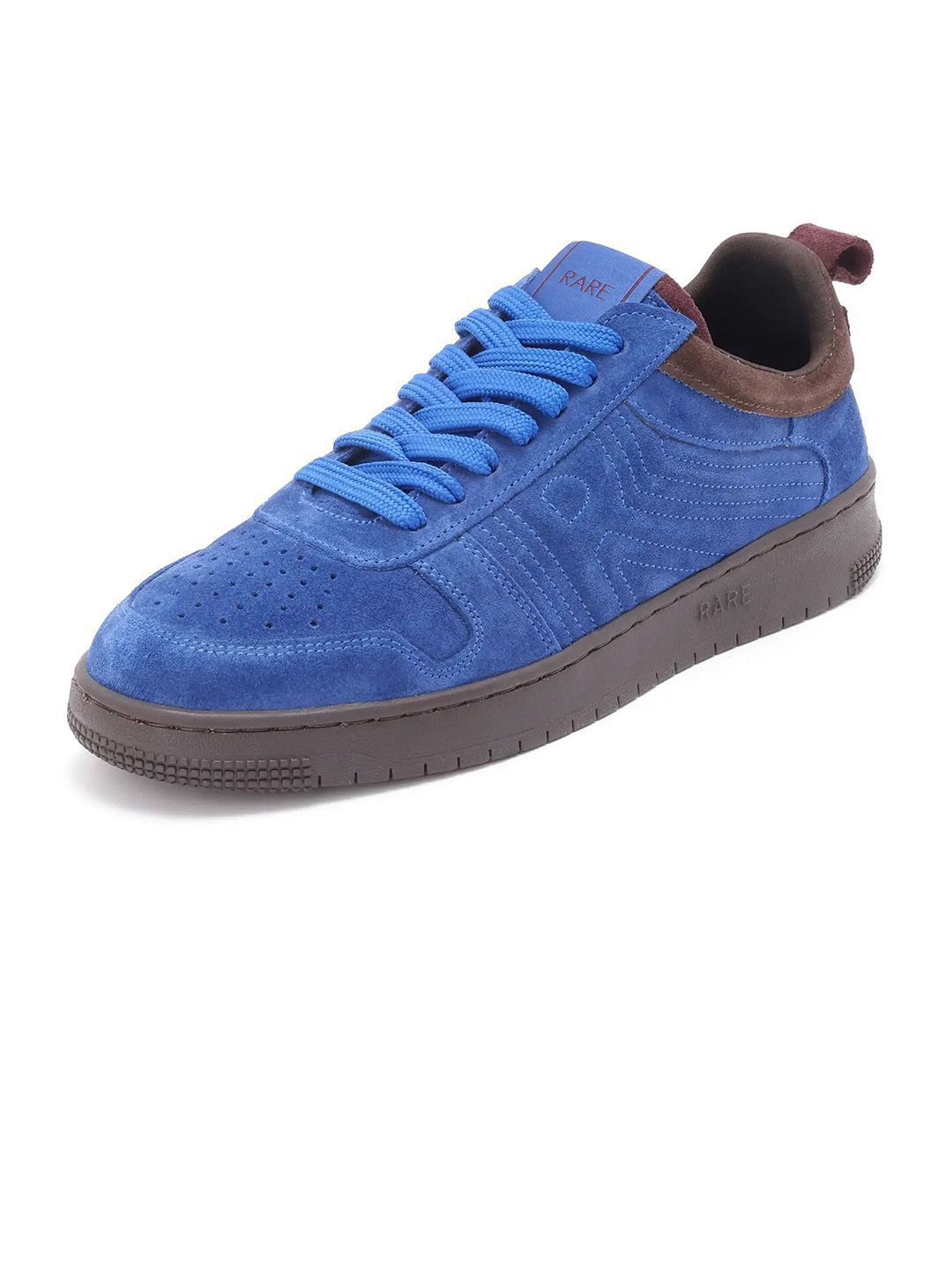 RARE RABBIT Men Colourblocked Suede Sneakers