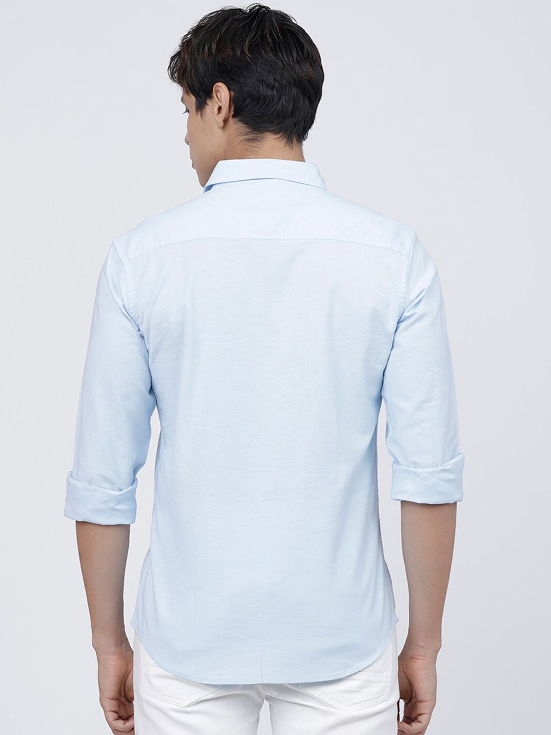The Indian Garage Co Men Blue Casual Shirt
