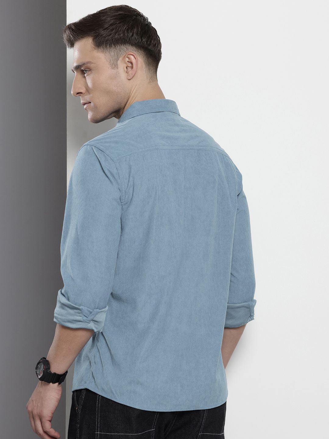 The Indian Garage Co Corduroy Casual Shirt