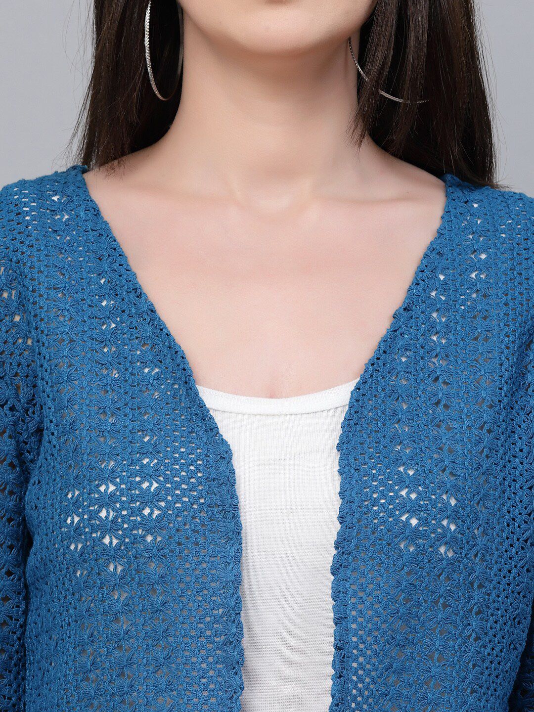 Style Quotient Women Cotton Crop Shrug