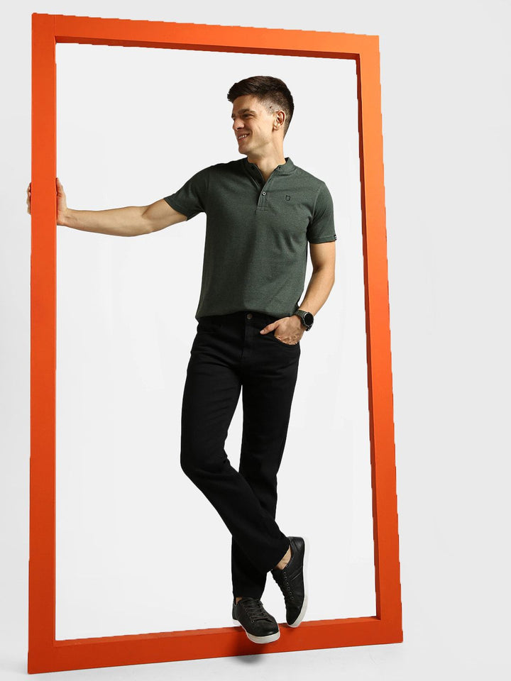 Urbano Fashion Men Mid-Rise Stretchable Jeans