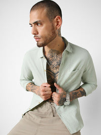 VASTRADO Men Classic Slim Fit Casual Shirt