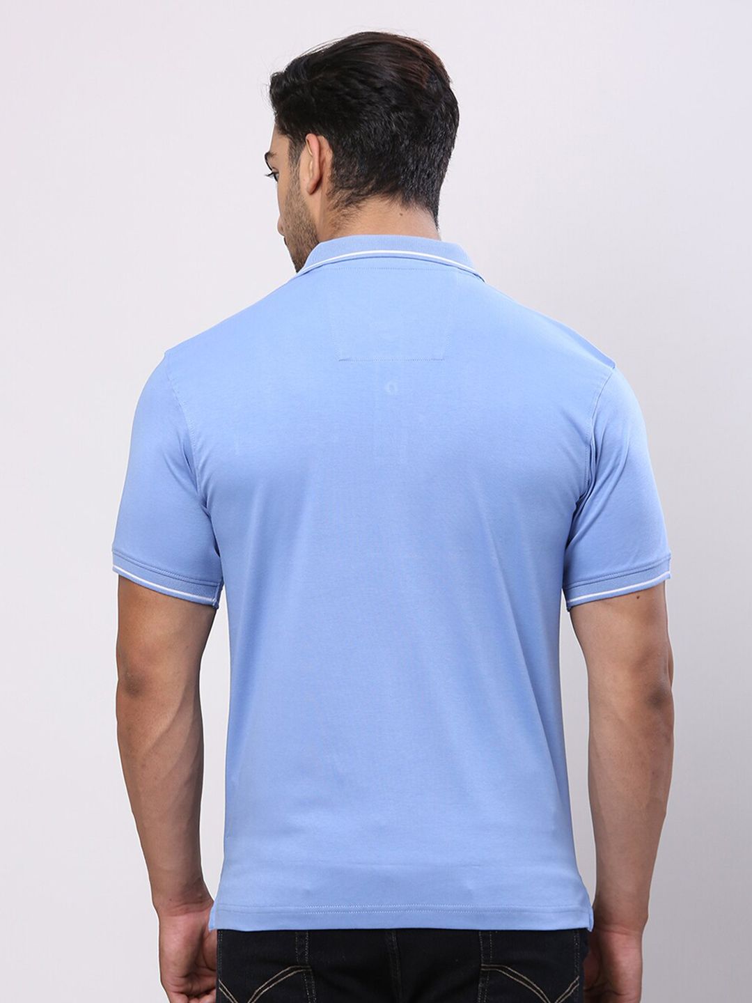 Raymond Polo Neck Pure Cotton T-shirt