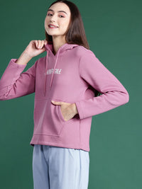 DressBerry Printed Hooded Sweatshirt