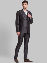 Park Avenue Men Super Slim-Fit Single Breasted 3 Pc Suits
