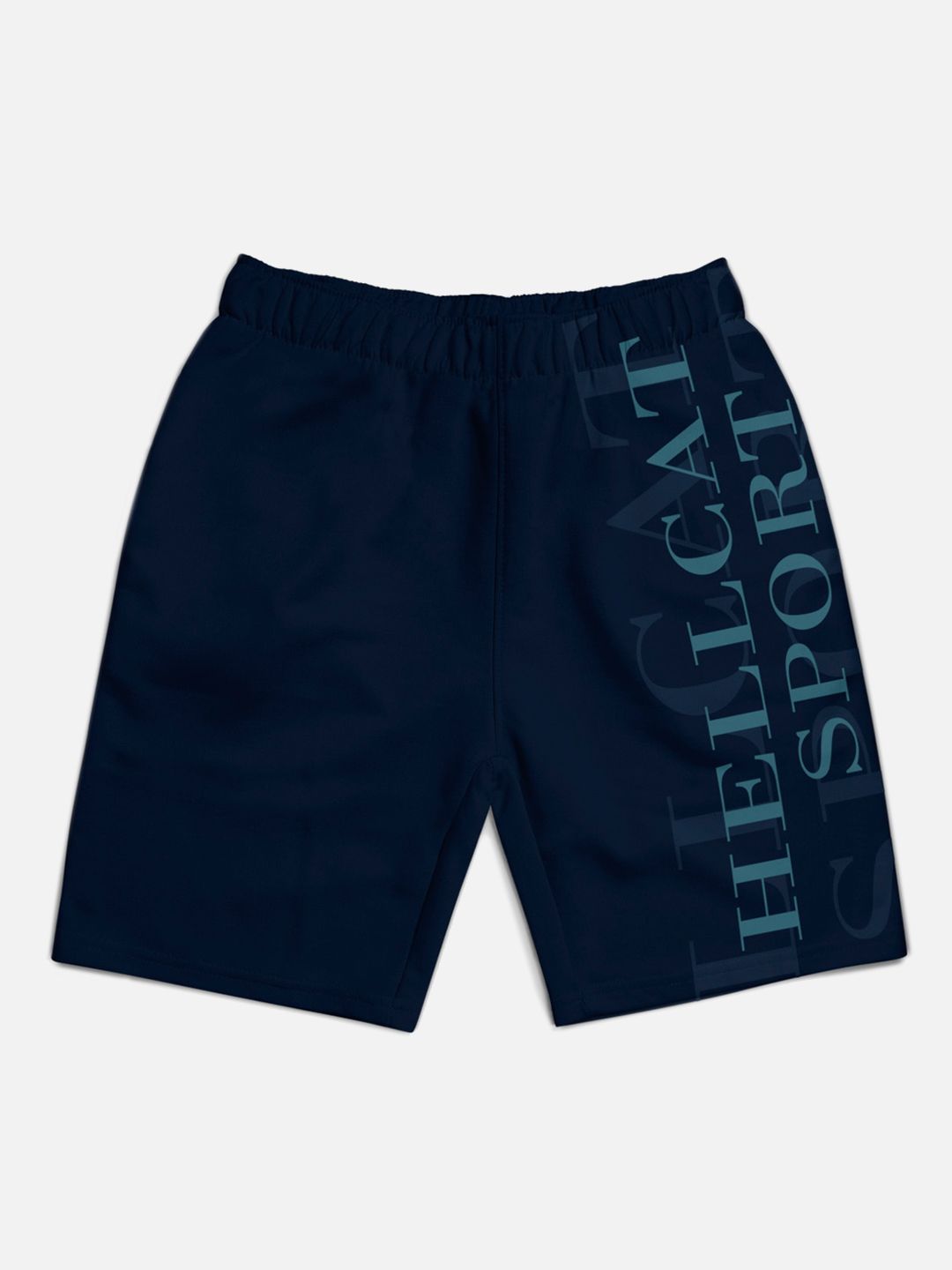 HELLCAT Boys Pack Of 5 Typography Printed Regular Shorts