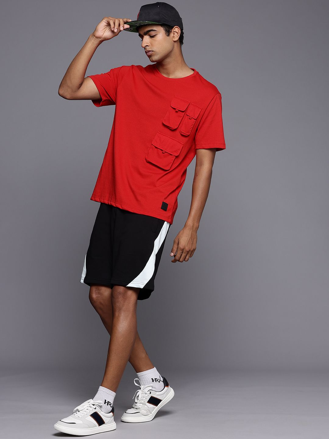 HRX by Hrithik Roshan Typography Printed T-shirt