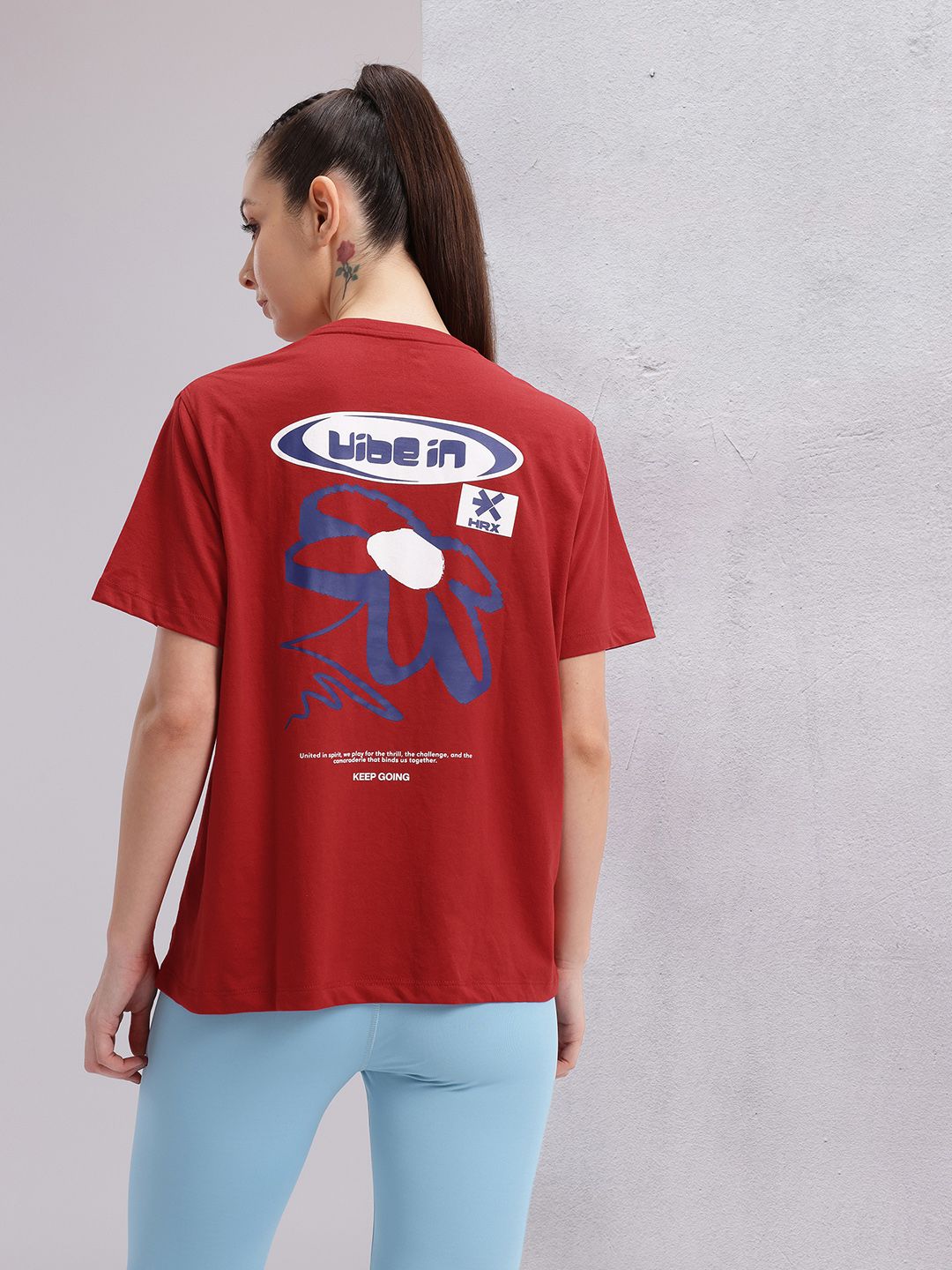 HRX by Hrithik Roshan Lifestyle Graphic Print T-shirt