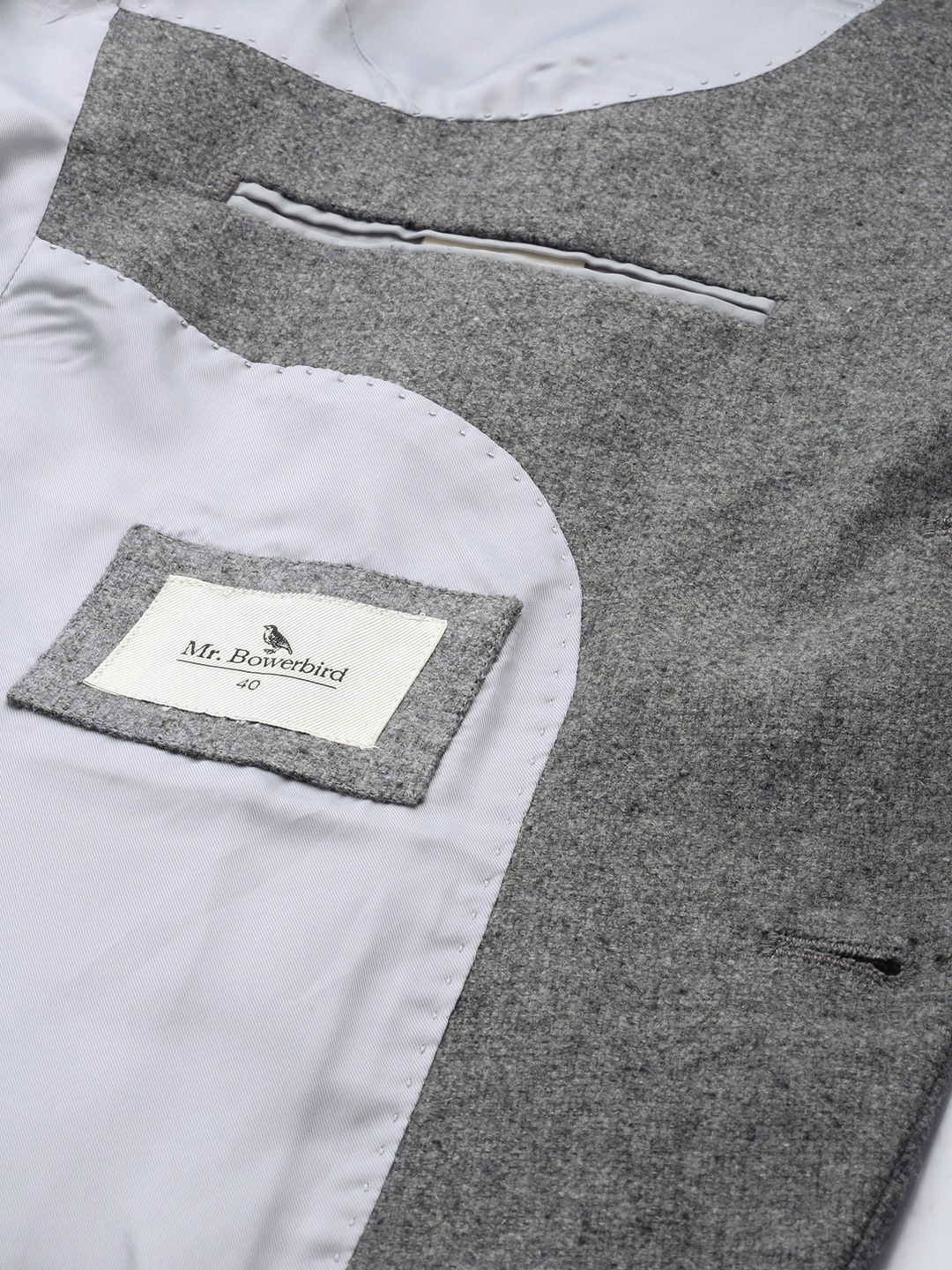 Mr Bowerbird Tailored Fit Single Breasted Blazers