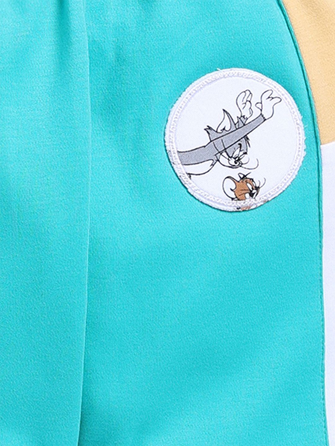Moms Love Infant Boys Pure Cotton Tom & Jerry Printed T-shirt & Jogger