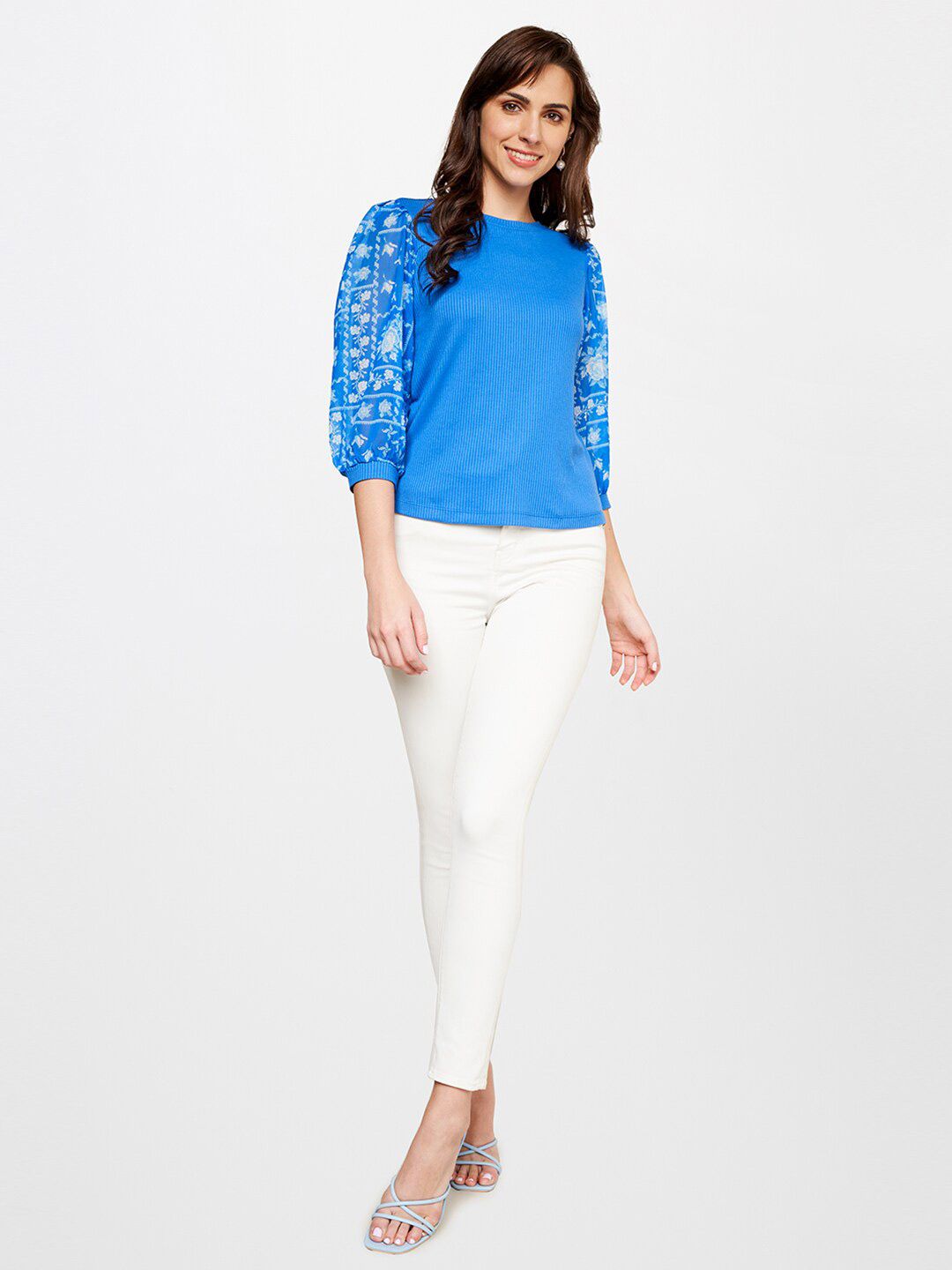 AND Floral Print Top