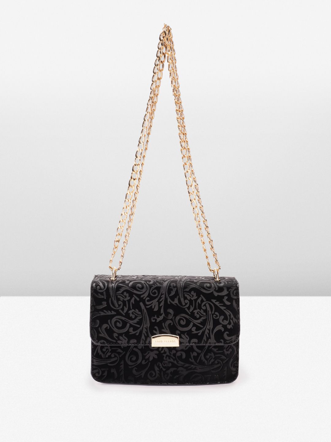 Lino Perros Textured Structured Shoulder Bag