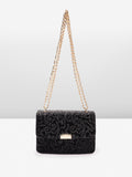 Lino Perros Textured Structured Shoulder Bag